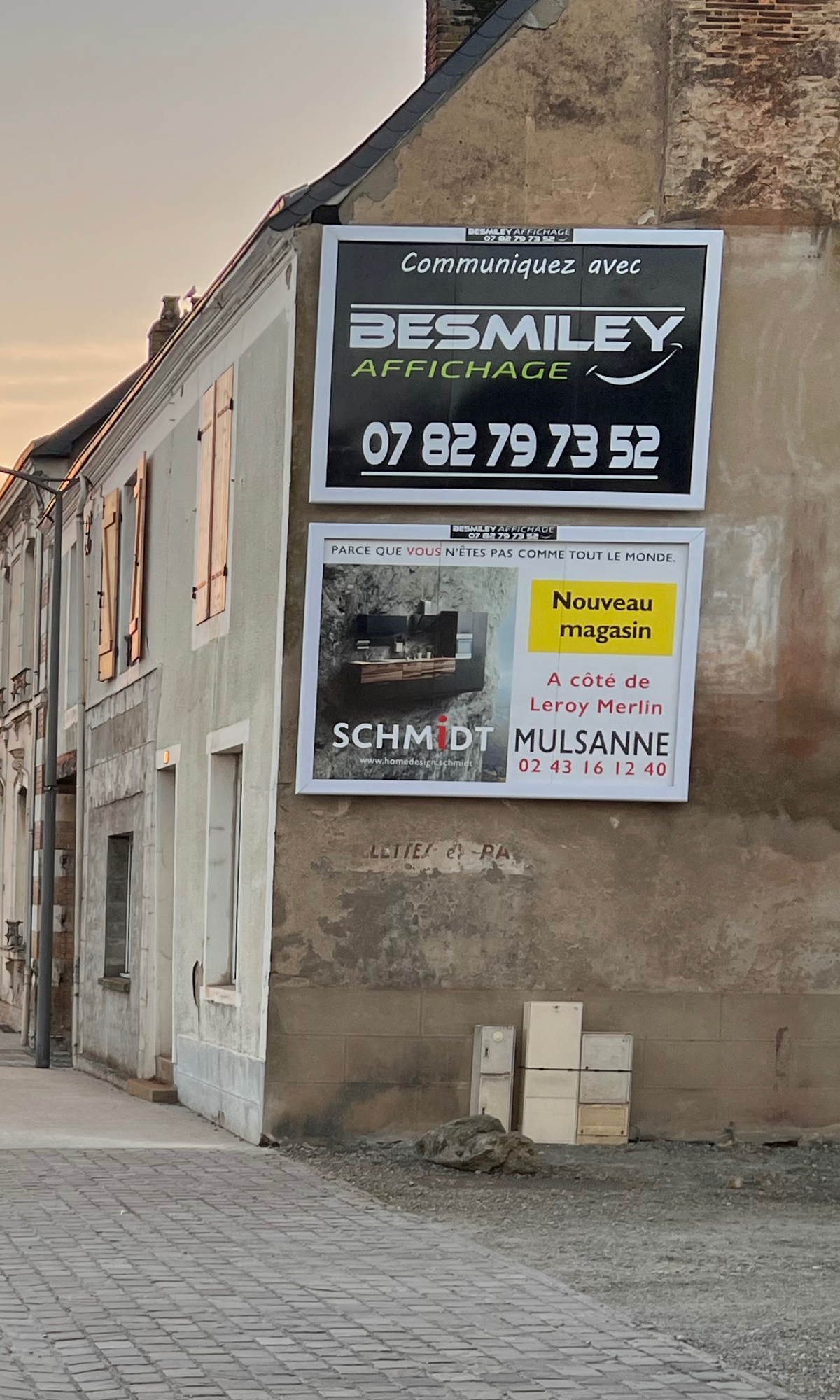 Réalisations Besmiley affichage